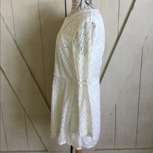 ❄️ASOS White Lace Laser-Cut Romper❄️ - Picture 5 of 8